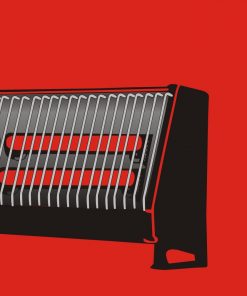 HS-104 4 Bar Ceramic Heater