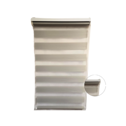 zebra roller blind light grey
